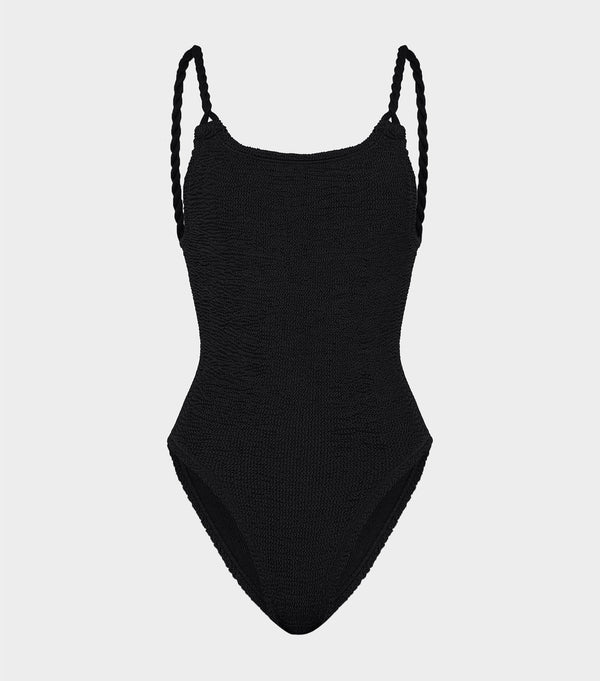 hunza g Camille Swim Black
