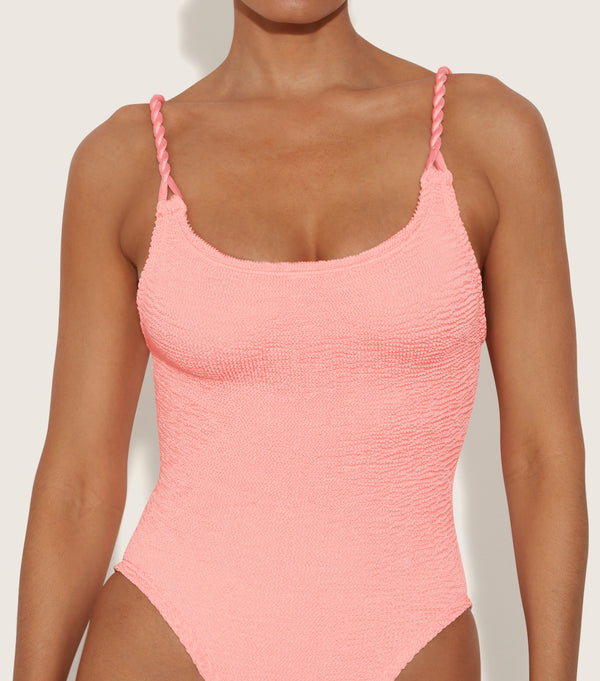 Hunza G Camille Swim Peach
