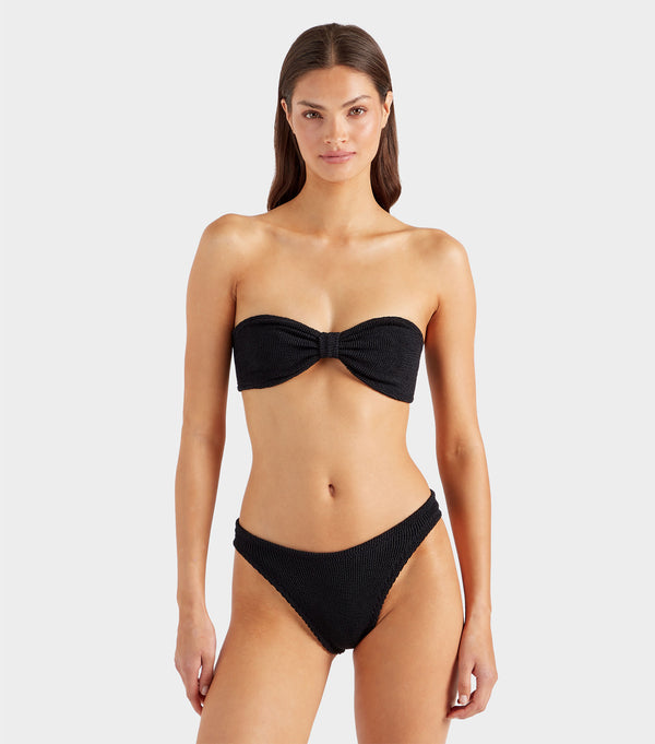 Hunza G Classic Bikini Bottom Black