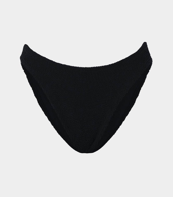 hunza g Coverage Bikini Bottom Black