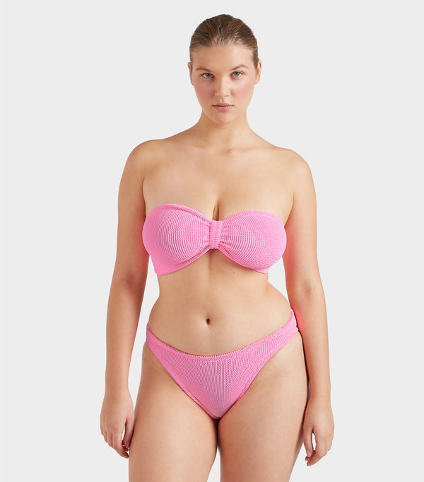 Hunza G Coverage Jean Bikini Bubblegum