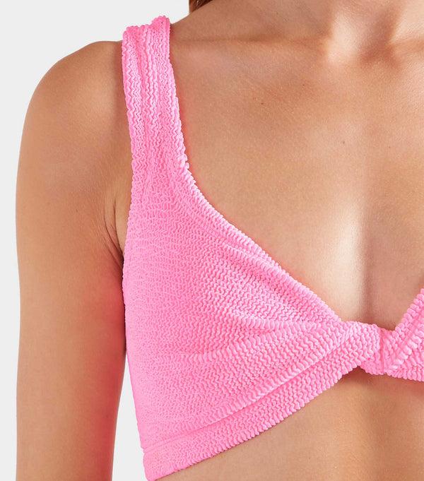 Hunza G Coverage Juno Bikini Bubblegum