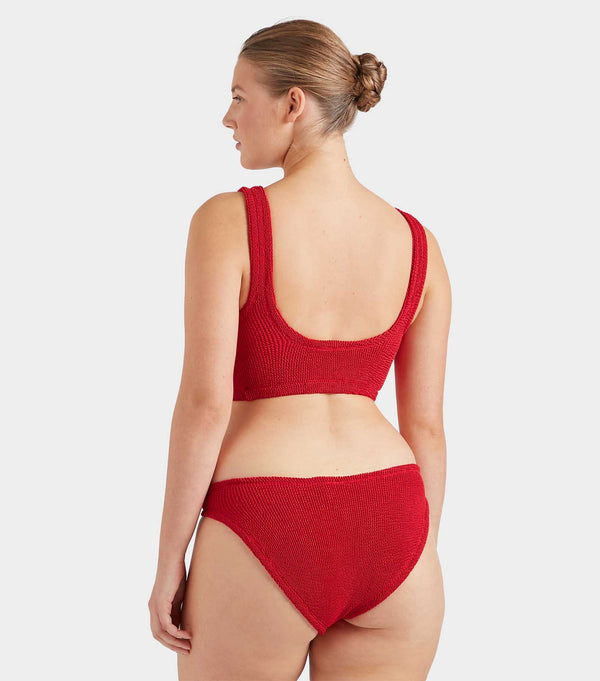Hunza G Coverage Juno Bikini Red