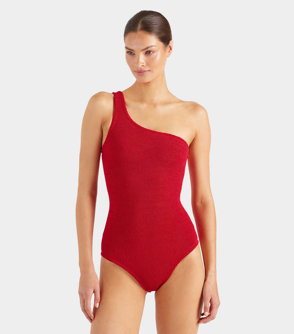 Hunza G Coverage Nancy Swim Red