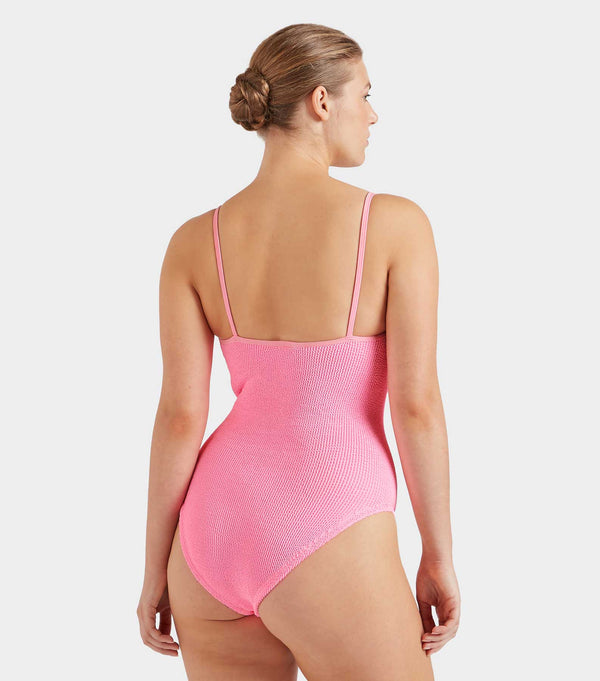 Hunza G Coverage Pamela Swim Bubblegum
