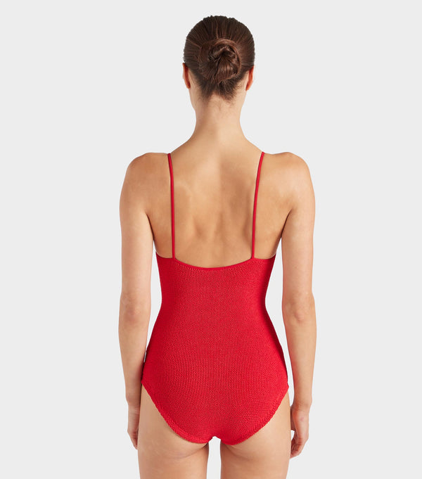 Hunza G Coverage Pamela Swim Red