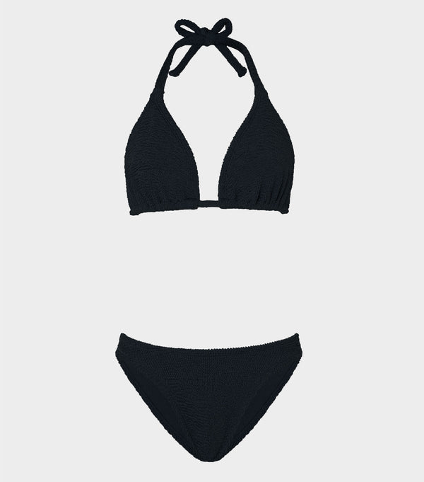 hunza g Coverage Tammy Bikini Black