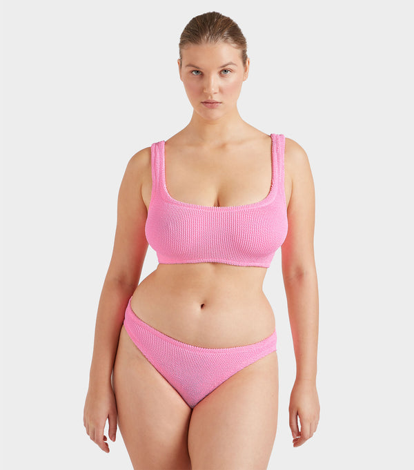 Hunza G Coverage Xandra Bikini Bubblegum