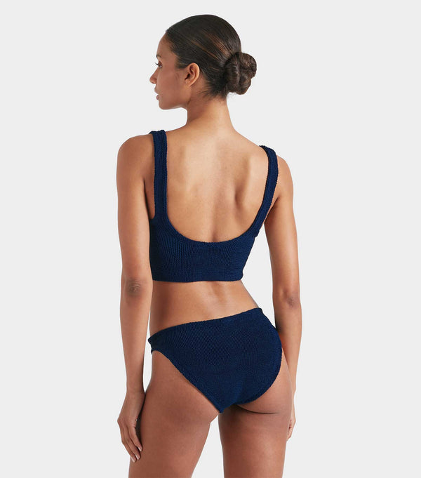 Hunza G Coverage Xandra Bikini Navy