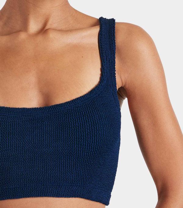 Hunza G Coverage Xandra Bikini Navy