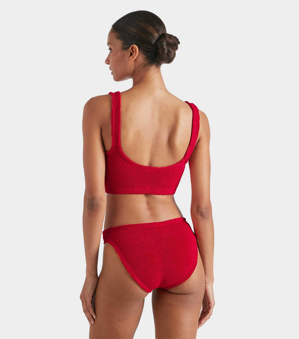 Hunza G Coverage Xandra Bikini Red