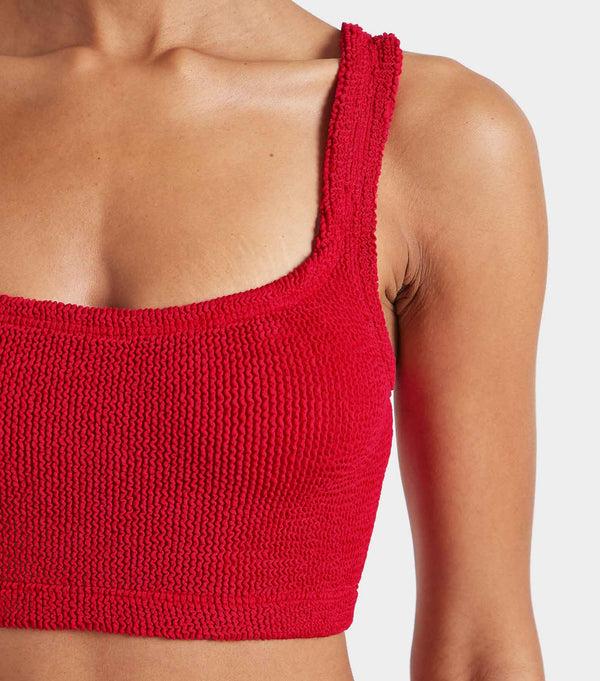 Hunza G Coverage Xandra Bikini Red