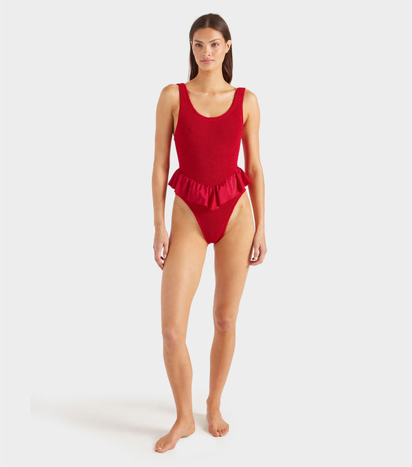 Hunza G Denise Swim Red