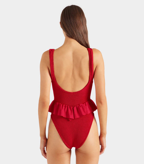 Hunza G Denise Swim Red