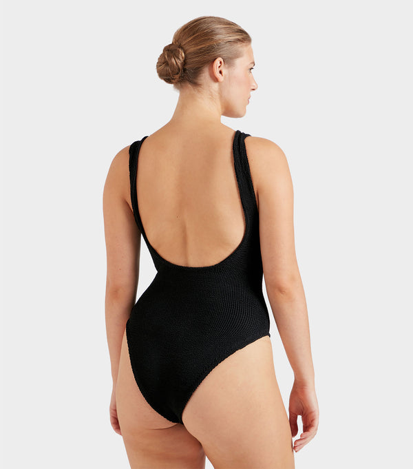 Hunza G Domino Swim Black