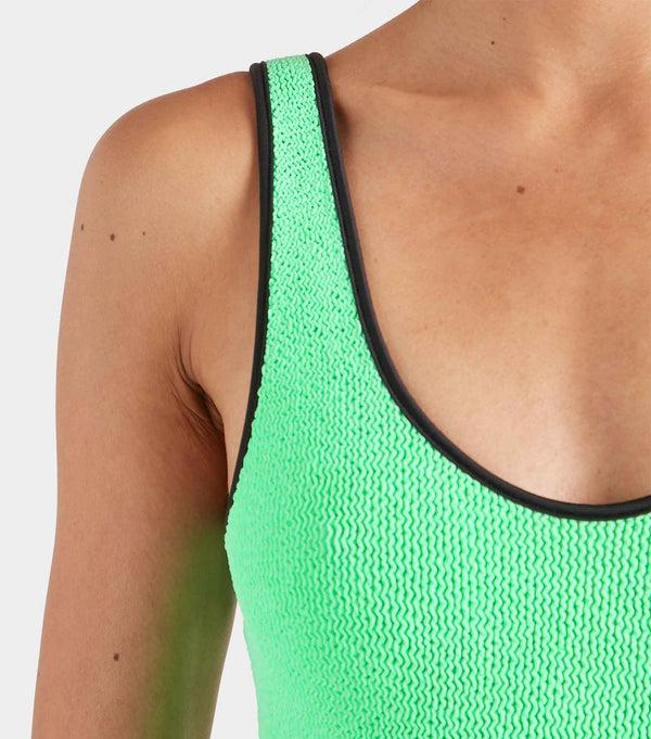 Hunza G For El Silencio Faye Swim Lime/Black