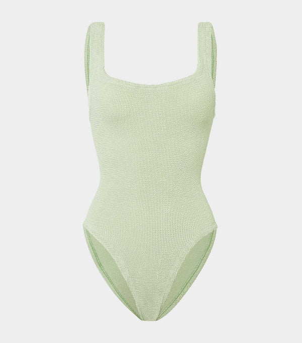 hunza g For Fouquet's Square Neck Swim Sage