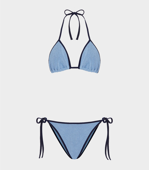 hunza g Gina Bikini Contrast Cornflower/Navy
