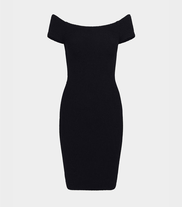 hunza g Grace Dress Black