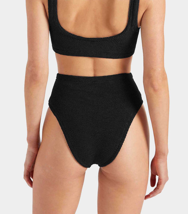 Hunza G High Waist Bikini Bottom Black