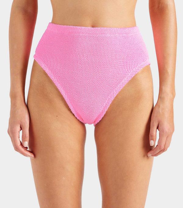 Hunza G High Waist Bikini Bottom Bubblegum
