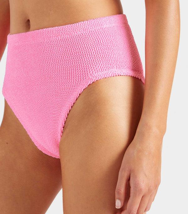 Hunza G High Waist Bikini Bottom Bubblegum