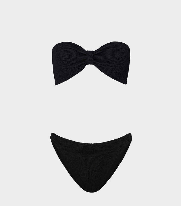 hunza g Jean Bikini Black