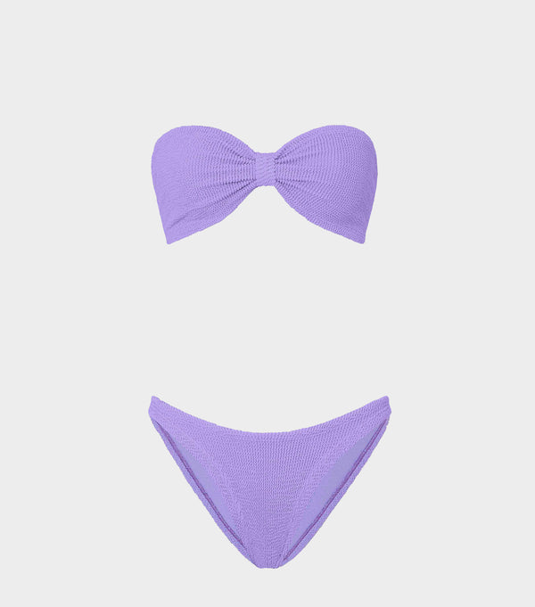 hunza g Jean Bikini Lilac