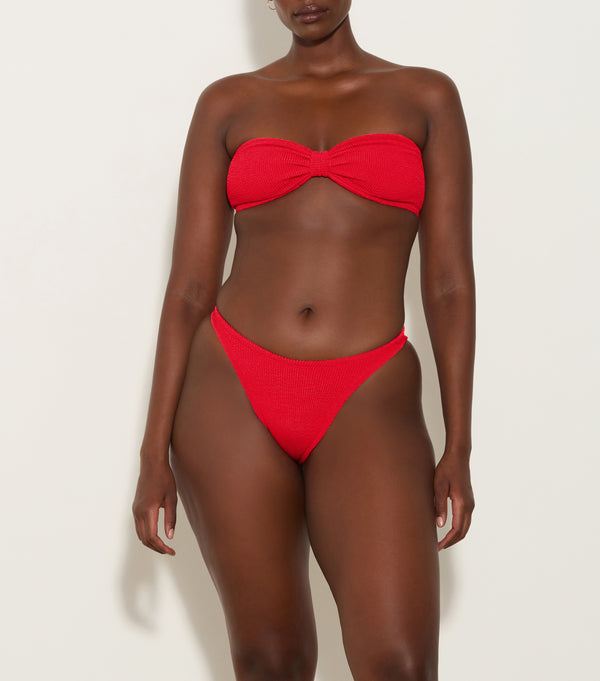 Hunza G Jean Bikini Red