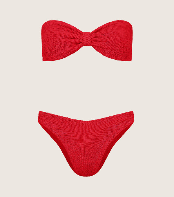 hunza g Jean Bikini Red