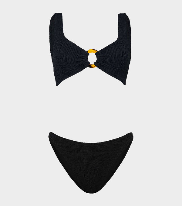 hunza g Julia Bikini Black