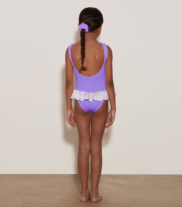 Hunza G Kids Denise Swim (Ages 3 To 6) Lilac