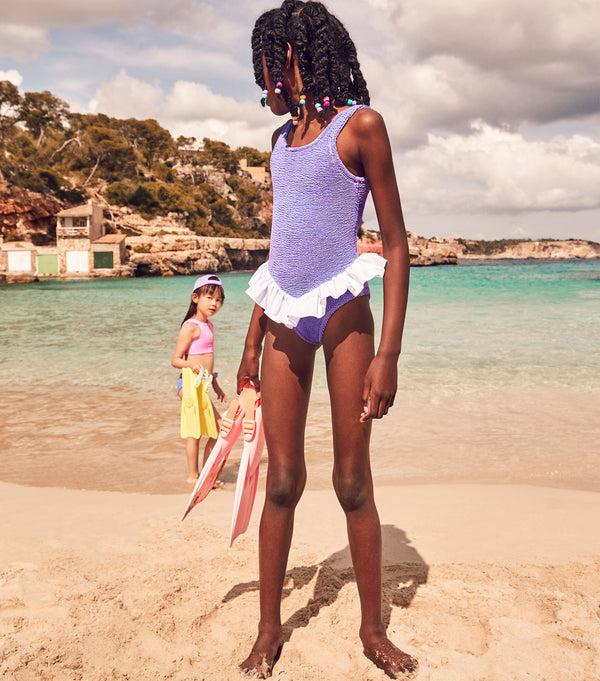 hunza g Kids Denise Swim (Ages 7 to 12) Lilac