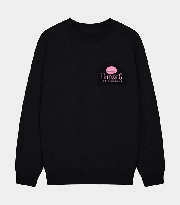 hunza g Los Angeles Sweatshirt Black