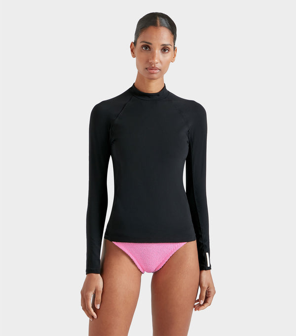 Hunza G Miley UPF 50+ Top Black