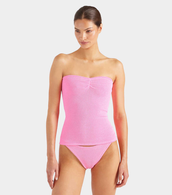 Hunza G Mini Skirt/Tube Top Bubblegum