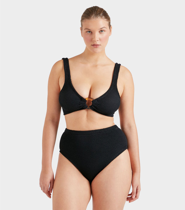 Hunza G Nadine Bikini Black