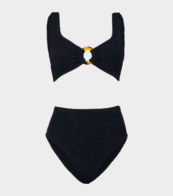 hunza g Nadine Bikini Black