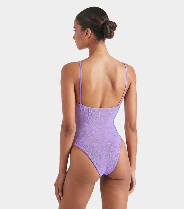Hunza G Pamela Swim Lilac