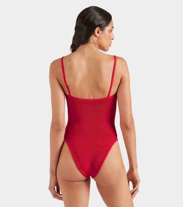 Hunza G Pamela Swim Red