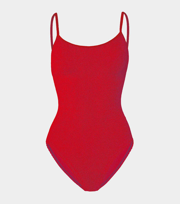 hunza g Pamela Swim Red