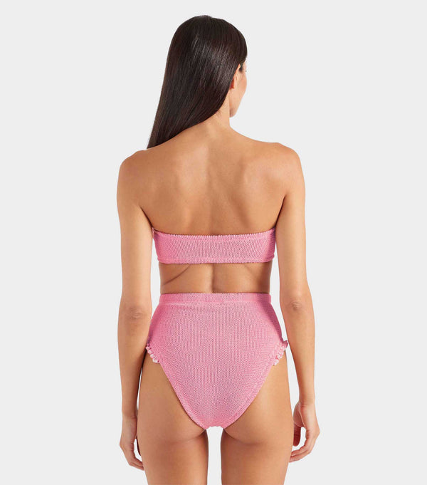 Hunza G Peggy Bikini Milkshake Gingham