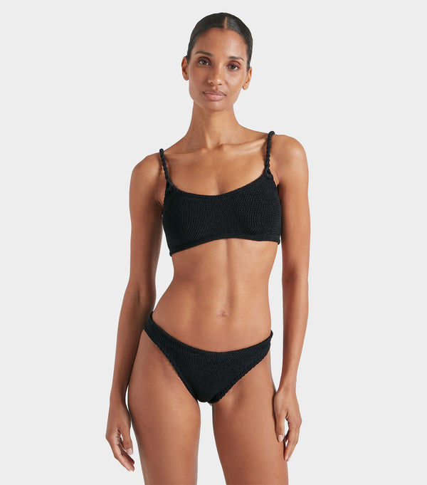 Hunza G Phoebe Bikini Black