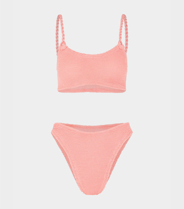 hunza g Phoebe Bikini Peach