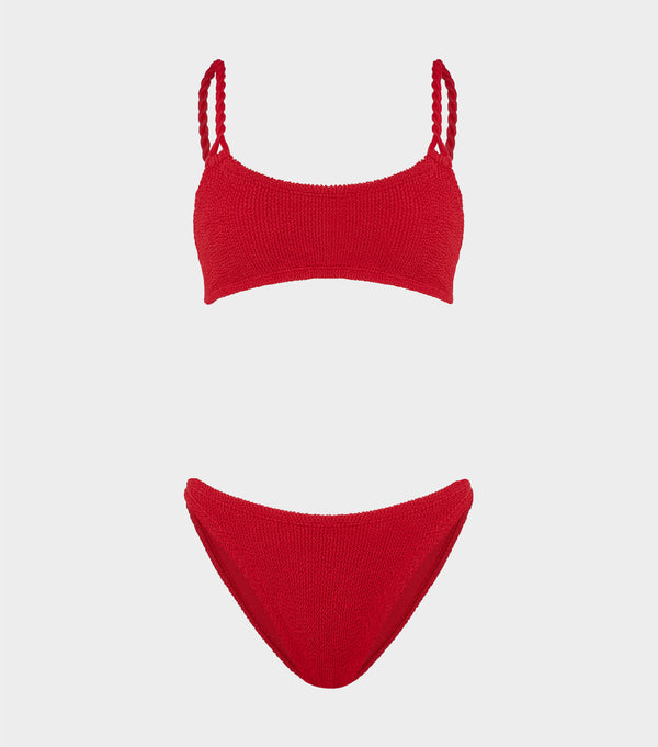 hunza g Phoebe Bikini Red