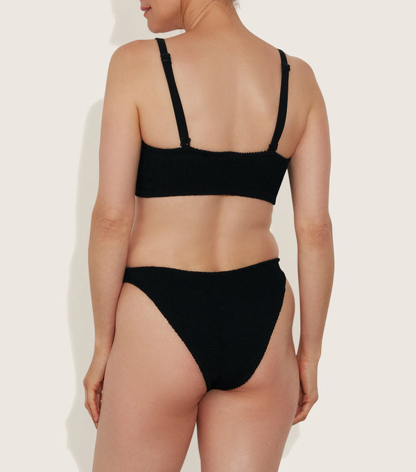 Hunza G Post Mastectomy Bikini Black