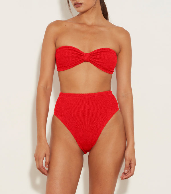 Hunza G Ruby Bikini Red