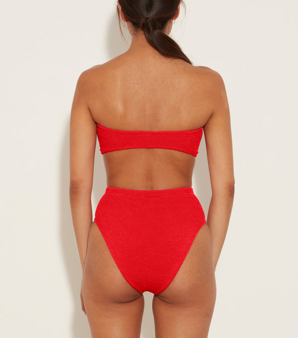 Hunza G Ruby Bikini Red