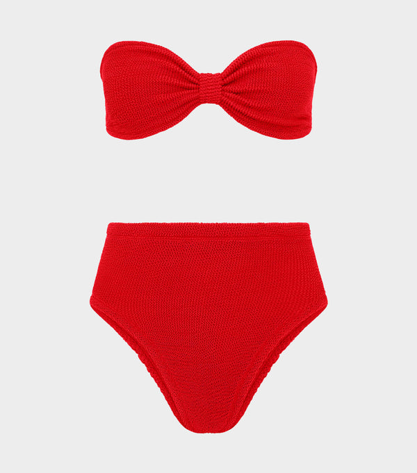 hunza g Ruby Bikini Red