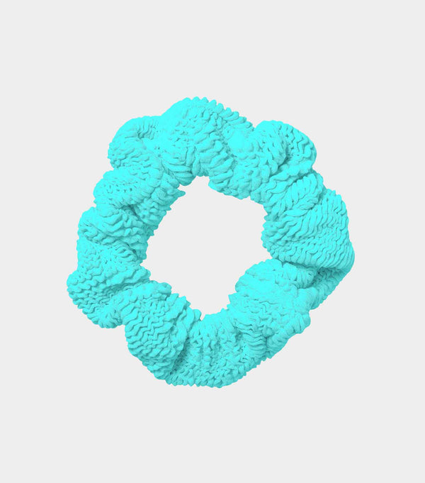 hunza g Scrunchie Aqua